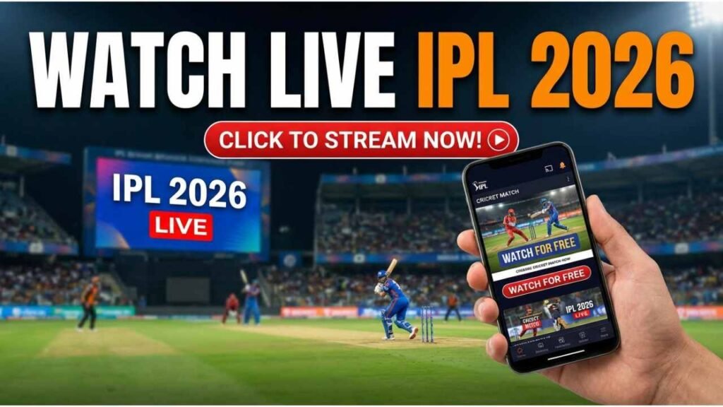 Watch IPL 2026 Live